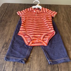 Carter’s 2 piece boys outfit